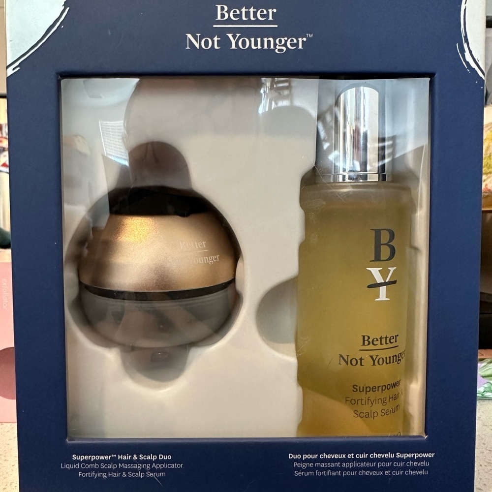 Brand New Better Not Younger Superpower Hair and Scalp Duo
